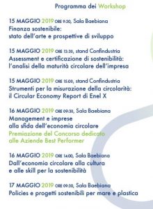 Economia Circolare programma workshop
