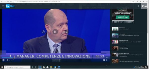 RAI1 Unomattina, 6 febbraio 2019