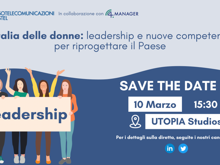 Asstel – Evento donne – Save The Date – Logo in alto