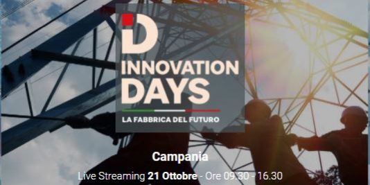 IDCampania Innovation Days ed.2021 in Campania con focus Carta e Cantieristica
