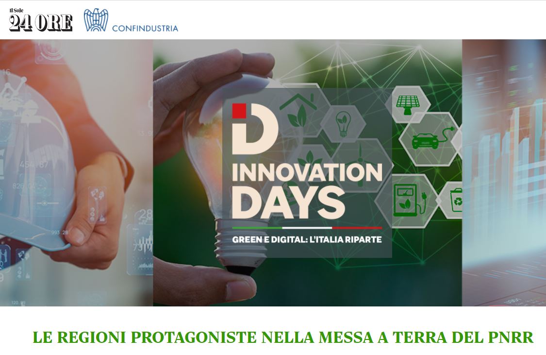 paginaInnovation Days, le nuove tappe: si parla di PNRR, digital ed economia sostenibile.